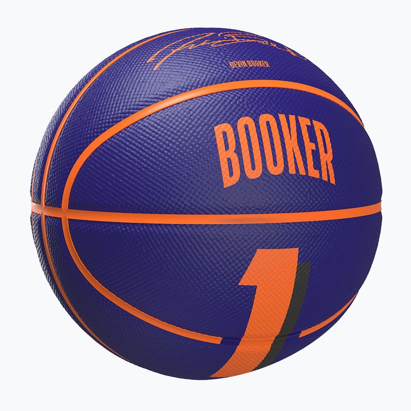 Детски баскетболен екип Wilson NBA Player Icon Mini Booker navy размер 3 2
