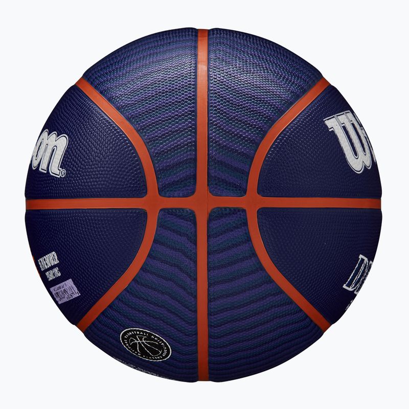 Wilson NBA Player Icon Outdoor баскетбол Booker navy 7 8