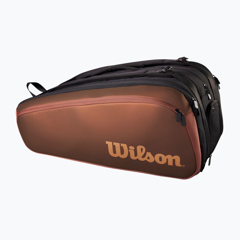 Wilson Super Tour 15Pk Pro Staff Тенис чанта V14.0 кафява WR8021901001 2