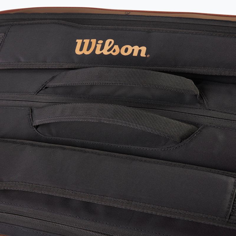 Wilson Super Tour 15Pk Pro Staff Тенис чанта V14.0 кафява WR8021901001 5