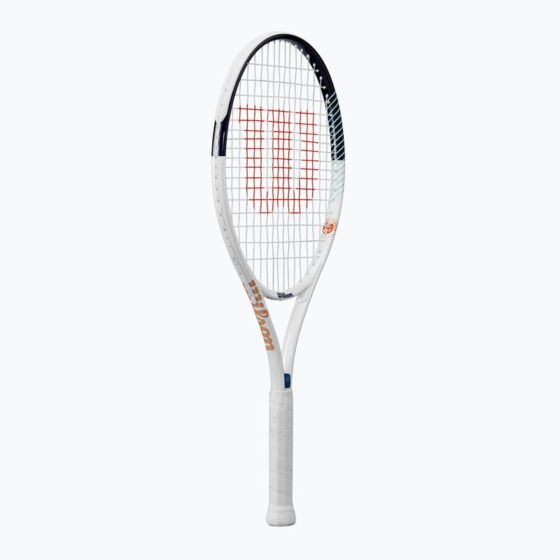 Детска тенис ракета Wilson Roland Garros Elite 25 white/navy 2