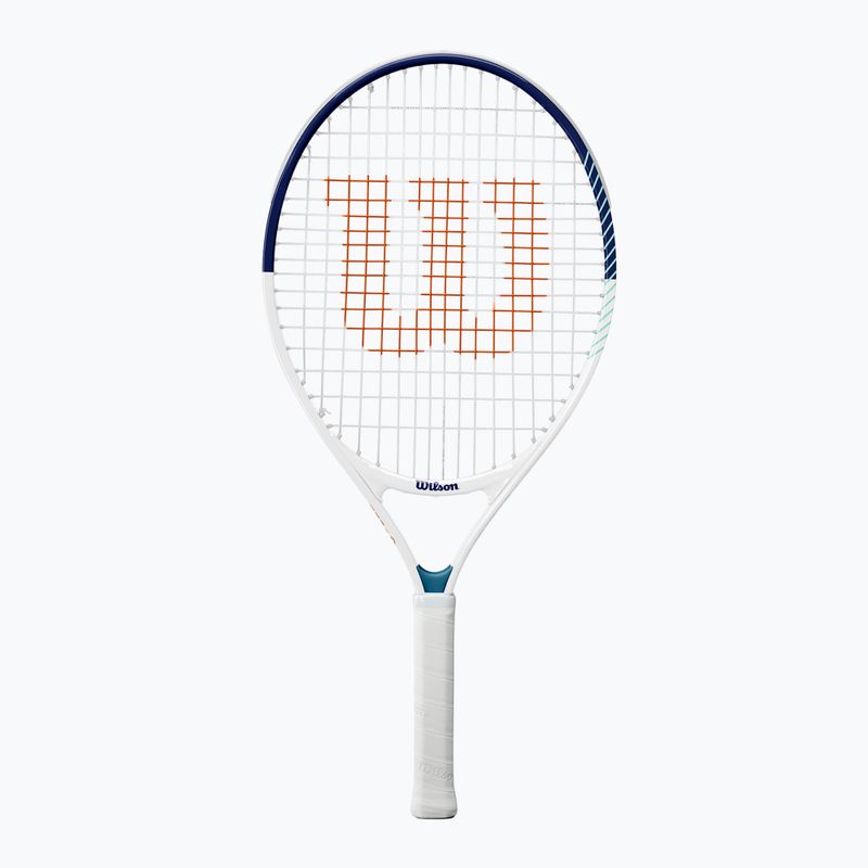Детска тенис ракета Wilson Roland Garros Elite 23 white/navy