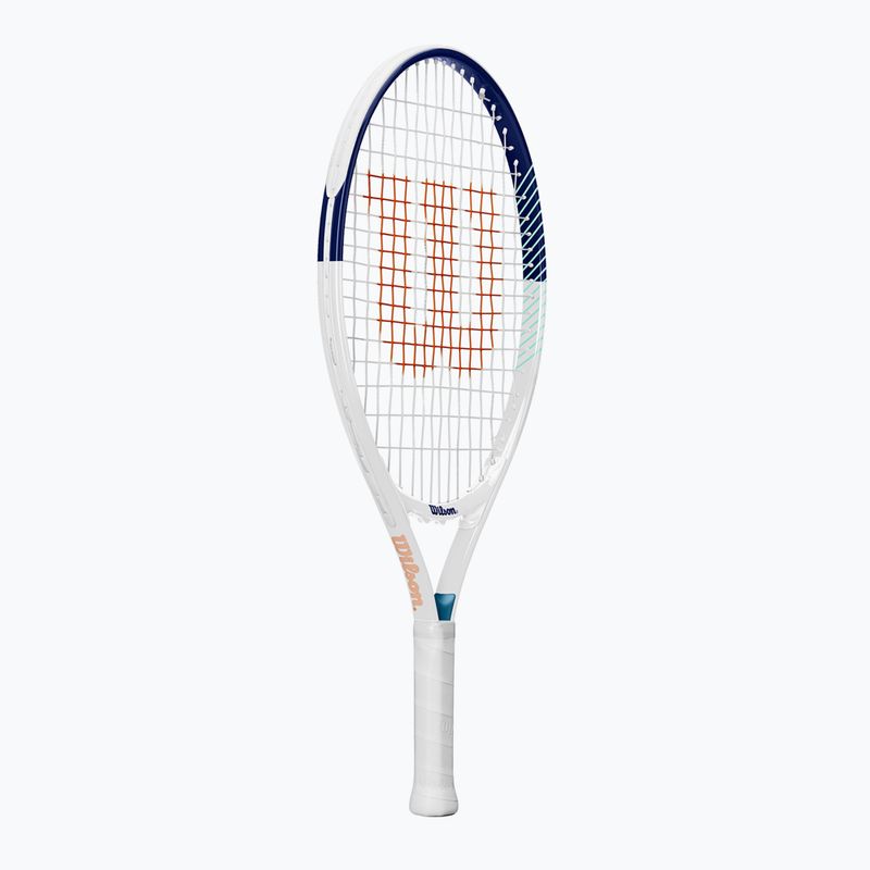 Детска тенис ракета Wilson Roland Garros Elite 21 white/navy 2