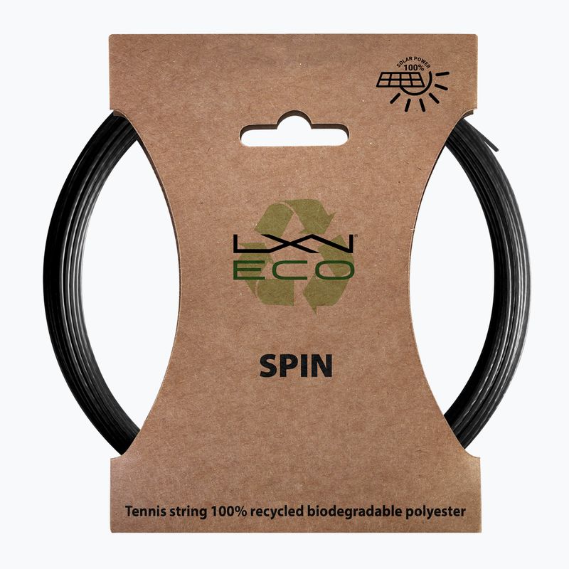 Тенис корда Luxilon Eco Spin 125 12,2 m black