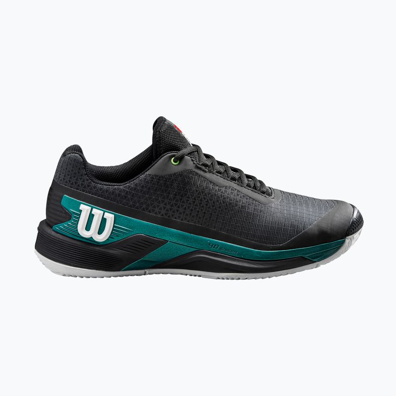 Мъжки обувки за тенис Wilson Rush Pro 4.0 Blade Clay black/black/deep teal 9