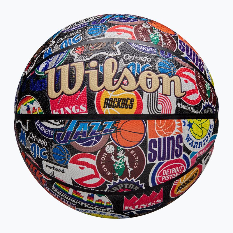 Wilson NBA All Team Retro многоцветен баскетболен размер 7