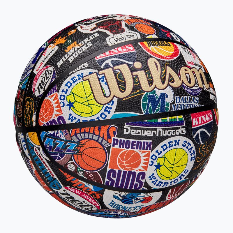 Wilson NBA All Team Retro многоцветен баскетболен размер 7 2