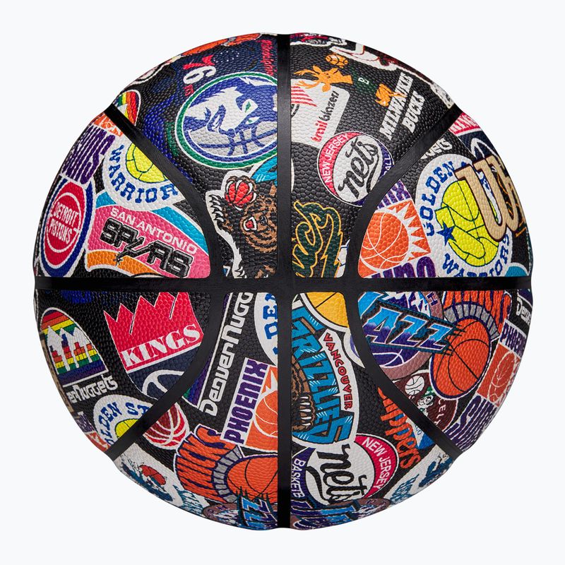 Wilson NBA All Team Retro многоцветен баскетболен размер 7 4