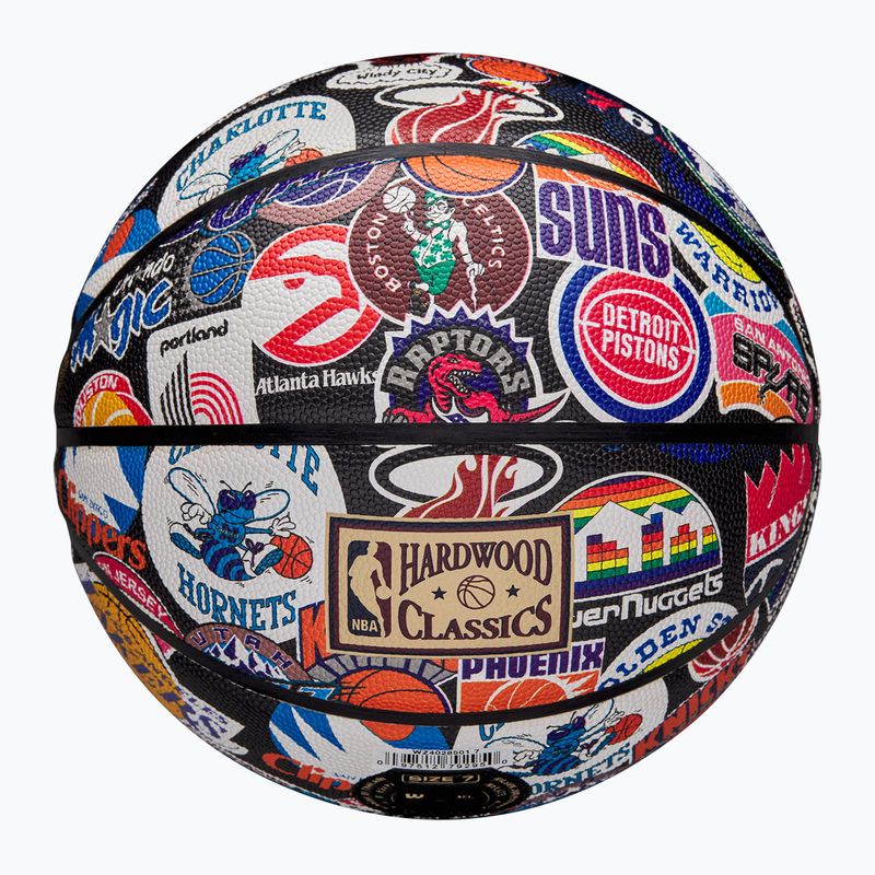 Wilson NBA All Team Retro многоцветен баскетболен размер 7 7