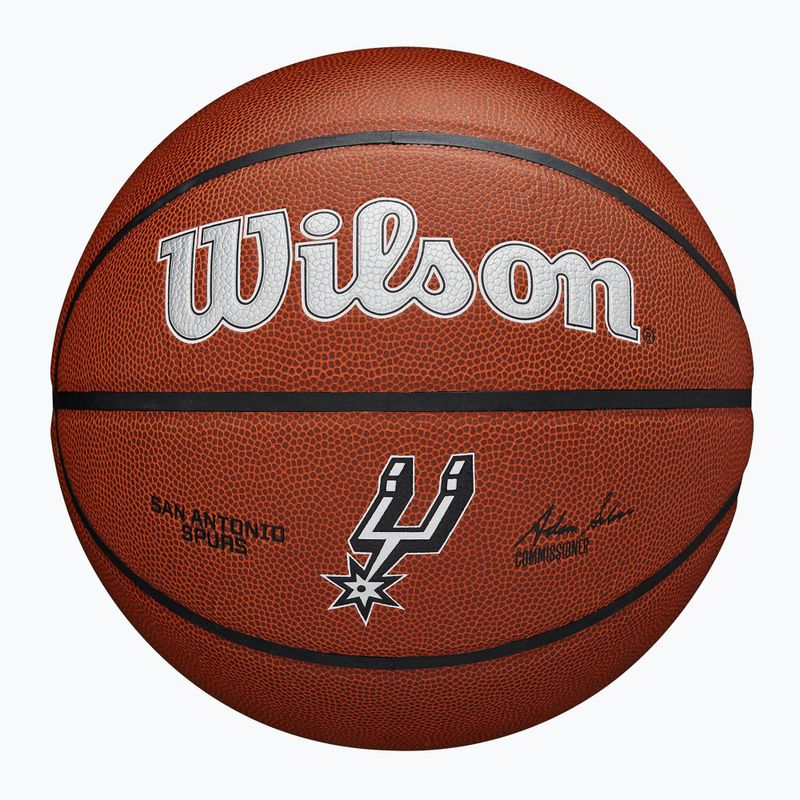 Wilson NBA Team Alliance San Antonio Spurs кафяв баскетболен размер 7