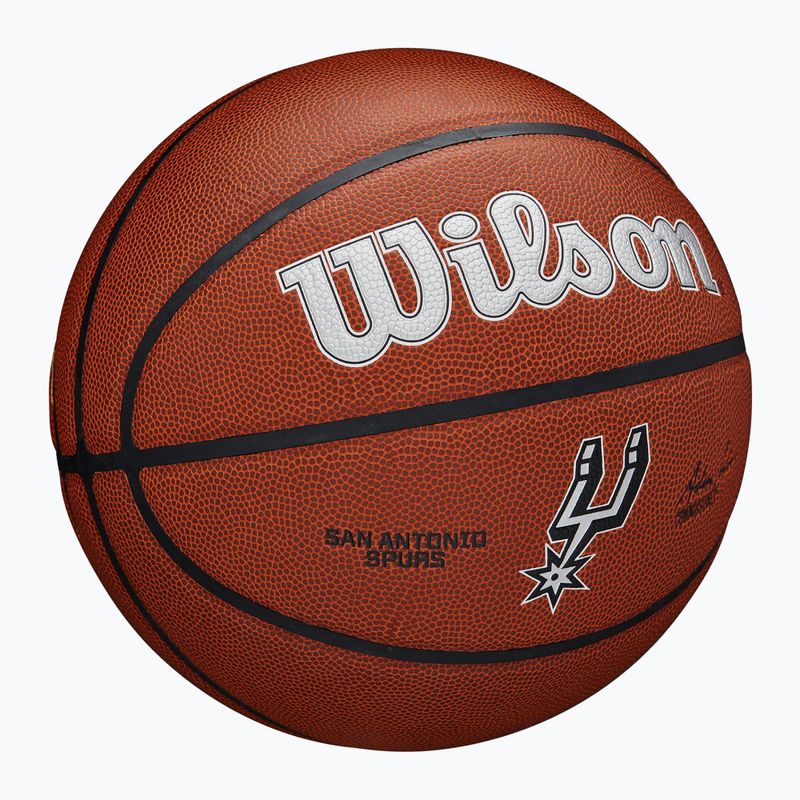 Wilson NBA Team Alliance San Antonio Spurs кафяв баскетболен размер 7 2