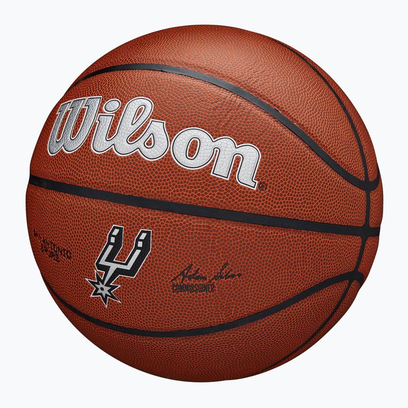 Wilson NBA Team Alliance San Antonio Spurs кафяв баскетболен размер 7 3