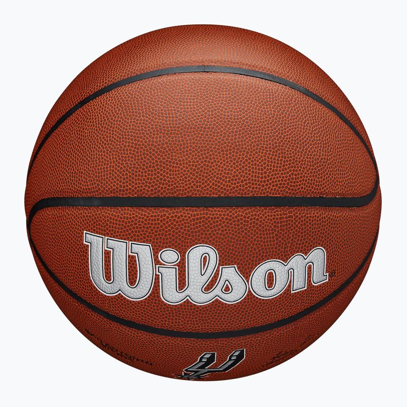 Wilson NBA Team Alliance San Antonio Spurs кафяв баскетболен размер 7 5