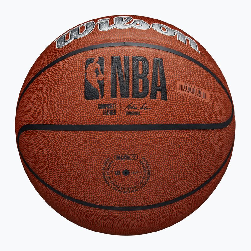 Wilson NBA Team Alliance San Antonio Spurs кафяв баскетболен размер 7 6