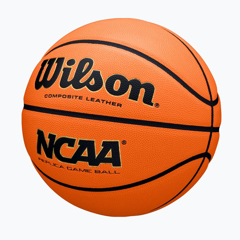 Баскетболна топка Wilson NCAA Replica Game orange rozmiar 7 3