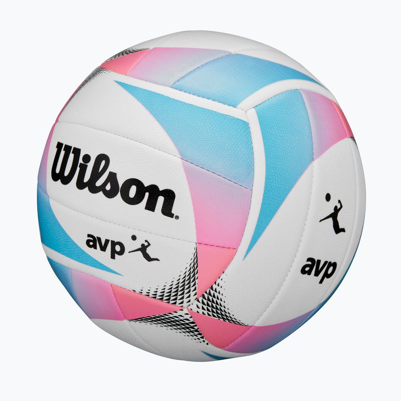 Волейболна топка Wilson AVP Replica Kaleidoscope white/multicolour размер 5 3