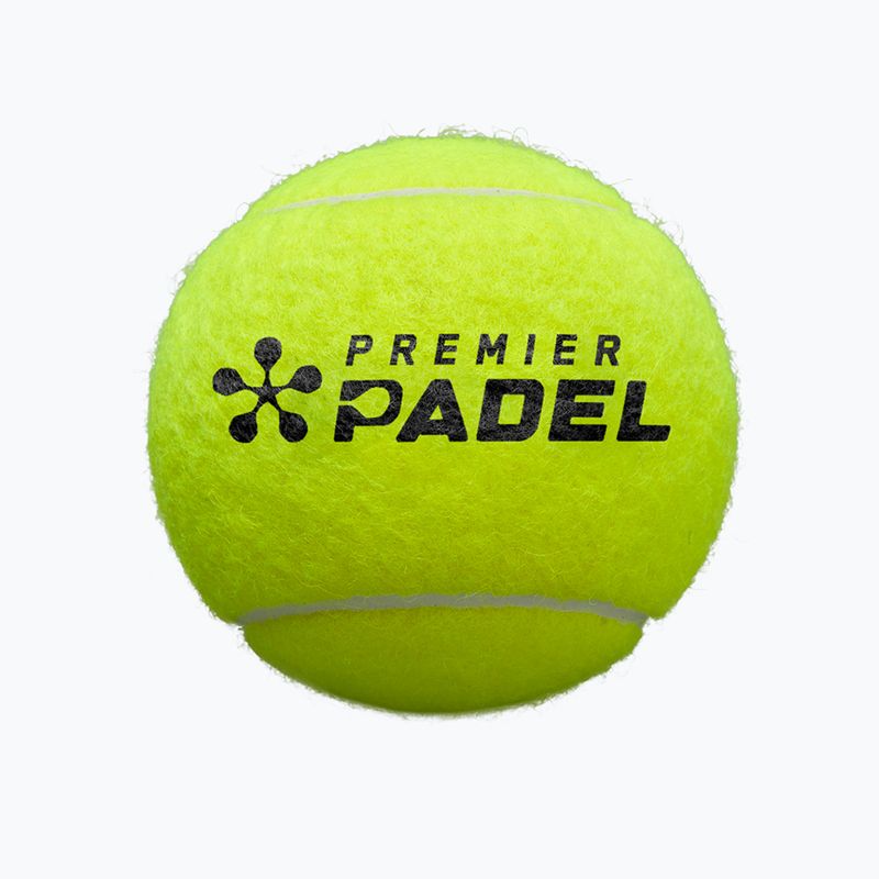 Топки за падeл Wilson Premier Padel Speed 3B 3 бр. yellow 3