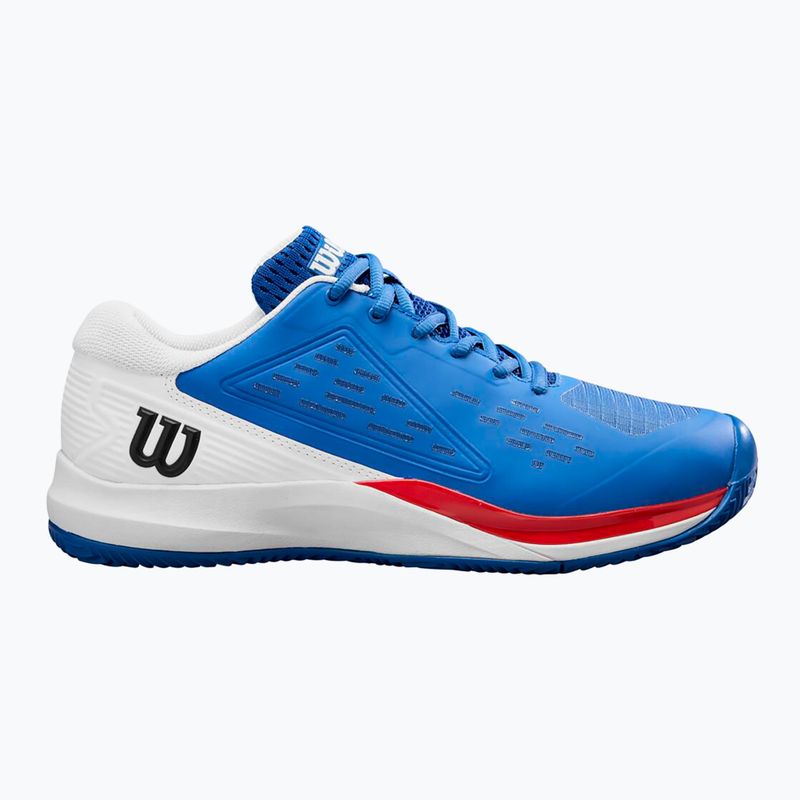 Мъжки обувки за тенис Wilson Rush Pro Ace Clay deja vu blue/ white/ infrared 9