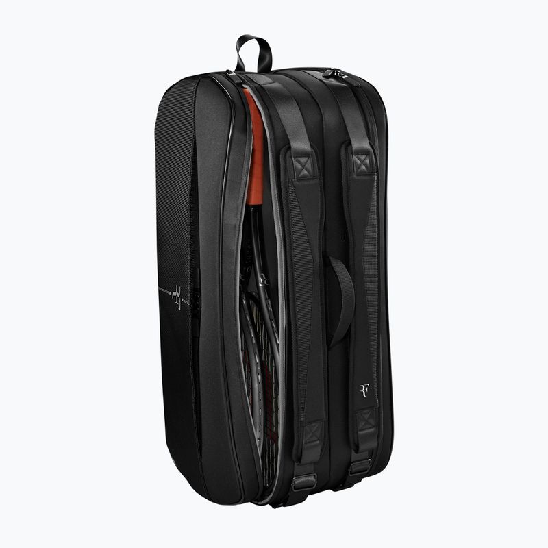 Чанта за тенис Wilson Roger Federer Tournament 15Pk black 4