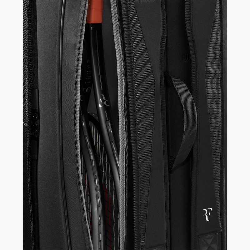 Чанта за тенис Wilson Roger Federer Tournament 15Pk black 10