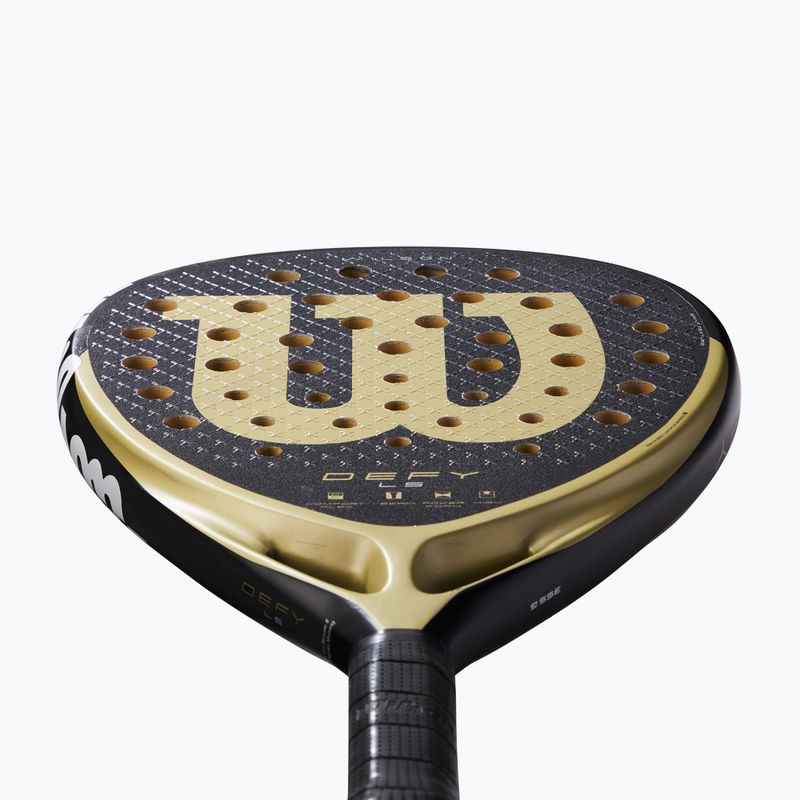 Ракета за гребло Wilson Defy LS black/ gold 4