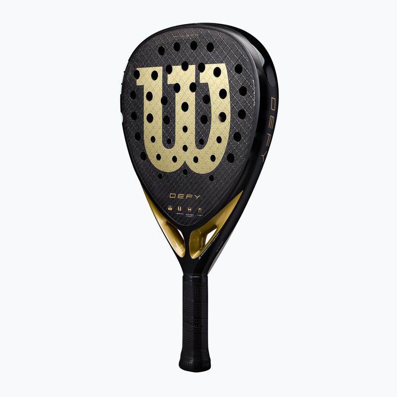 Ракета за гребло Wilson Defy V1 black/ gold 3