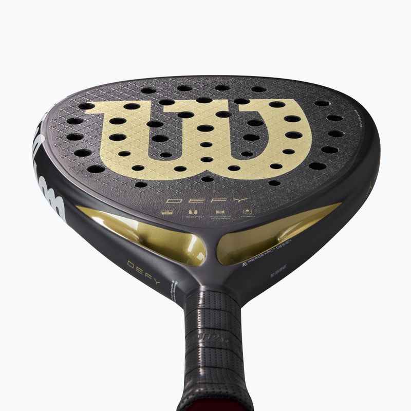 Ракета за гребло Wilson Defy V1 black/ gold 4