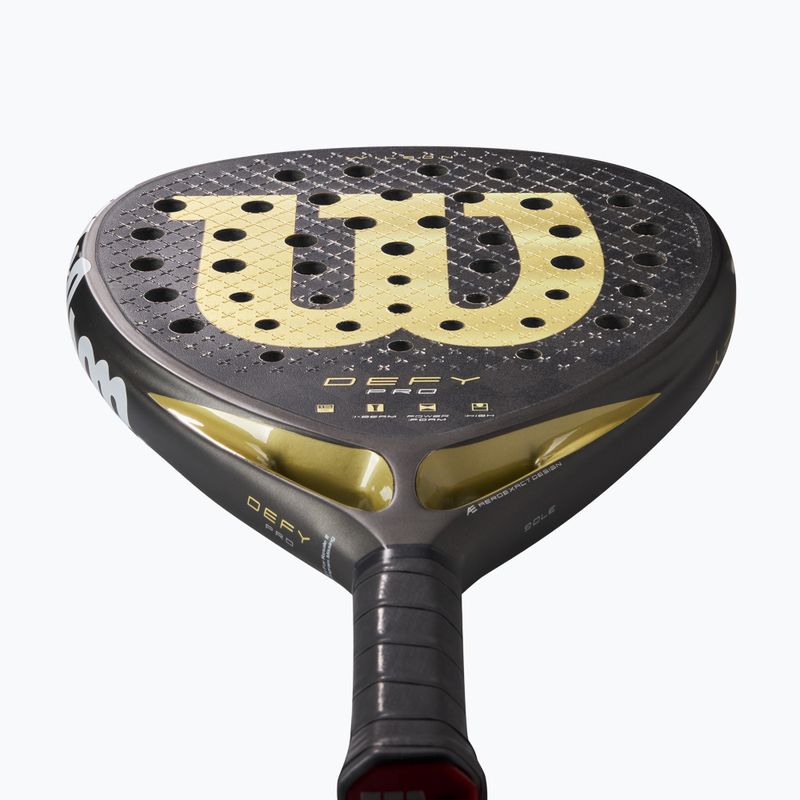 Ракета за гребло Wilson Defy Pro V1 black/ gold 4