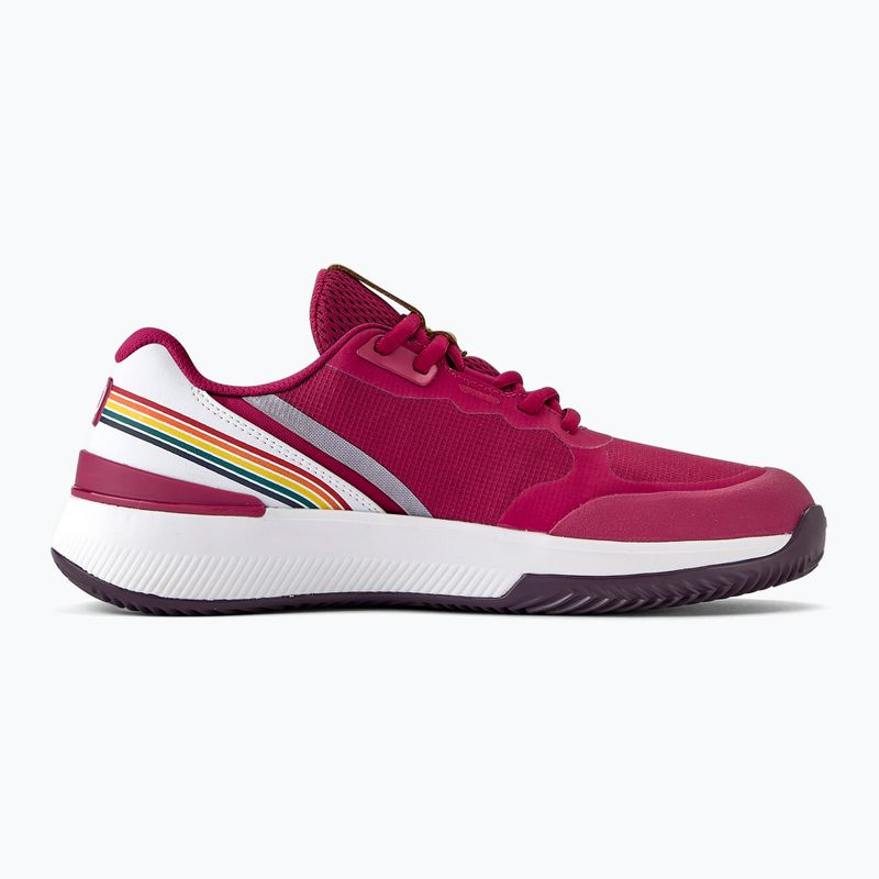 Дамски обувки за тенис Wilson Intrigue Pro Clay W RG beaujolais/ white/ plum perfect 2