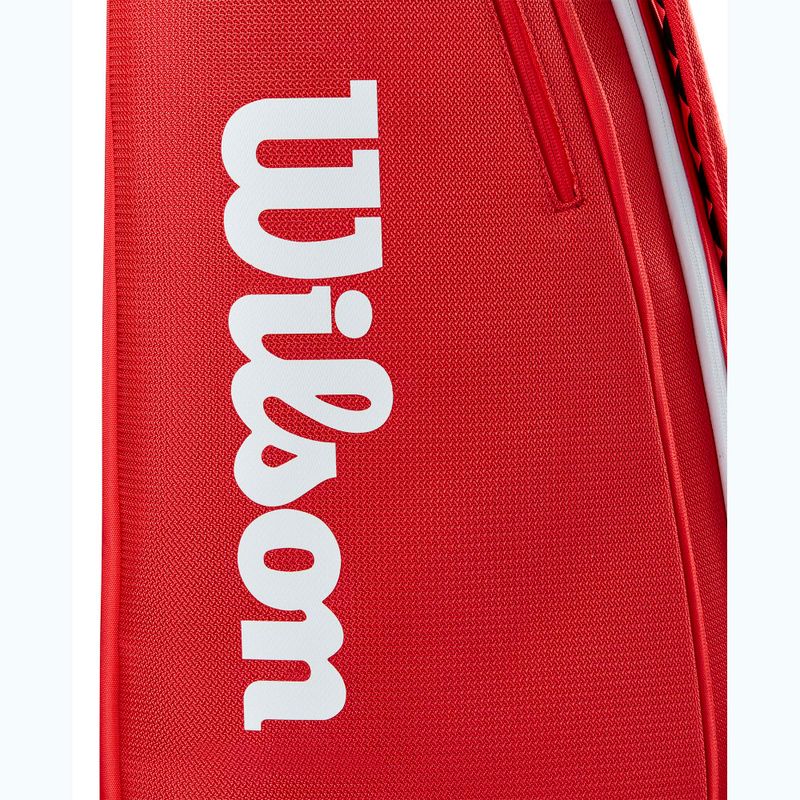 Wilson Super Tour Red 15PK червена тенис чанта 14