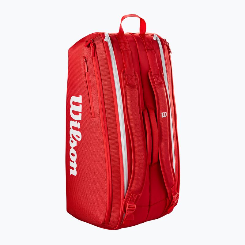 Wilson Super Tour Red 9PK червена тенис чанта 3