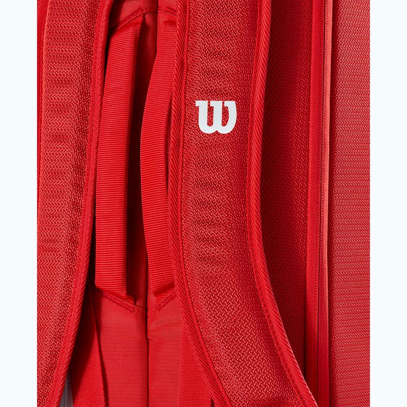 Wilson Super Tour Red 6PK червена тенис чанта 7