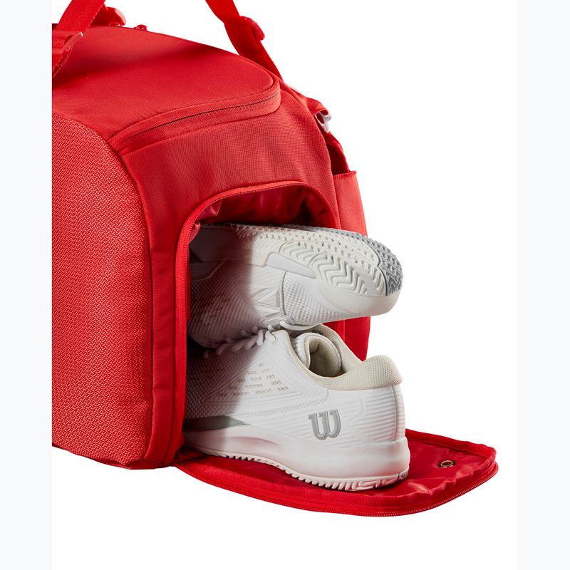 Wilson Super Tour Red Small Duffel тенис чанта червена 4