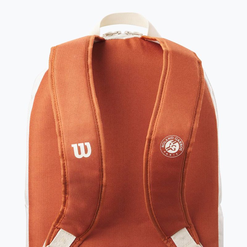Wilson Roland Garros Team 2025 cream/ clay детска раница за тенис 3