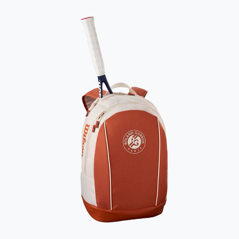 Тенис раница Wilson Roland Garros Team 2025 cream/ clay 2