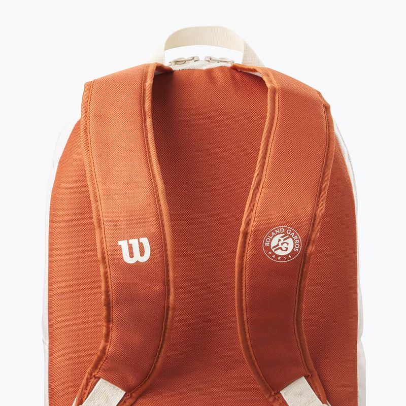 Тенис раница Wilson Roland Garros Team 2025 cream/ clay 3