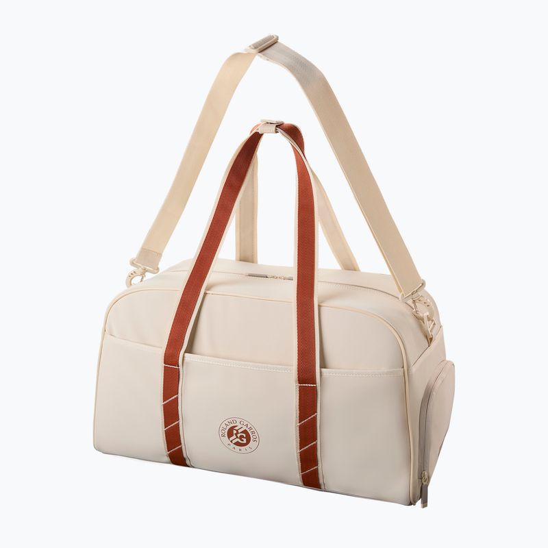 Wilson Roland Garros Small Duffel тенис чанта 2025 крем/керамика 3