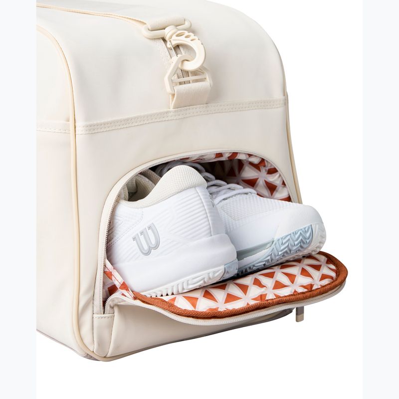Wilson Roland Garros Small Duffel тенис чанта 2025 крем/керамика 4