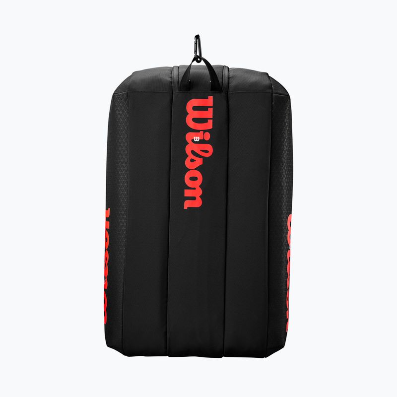 Чанта за тенис Wilson Clash V3 Super Tour black/ infrared 5