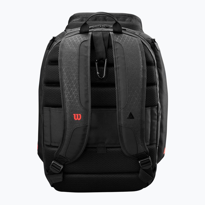 Wilson Clash V3 Super Tour тенис раница черна/инфрачервена 3