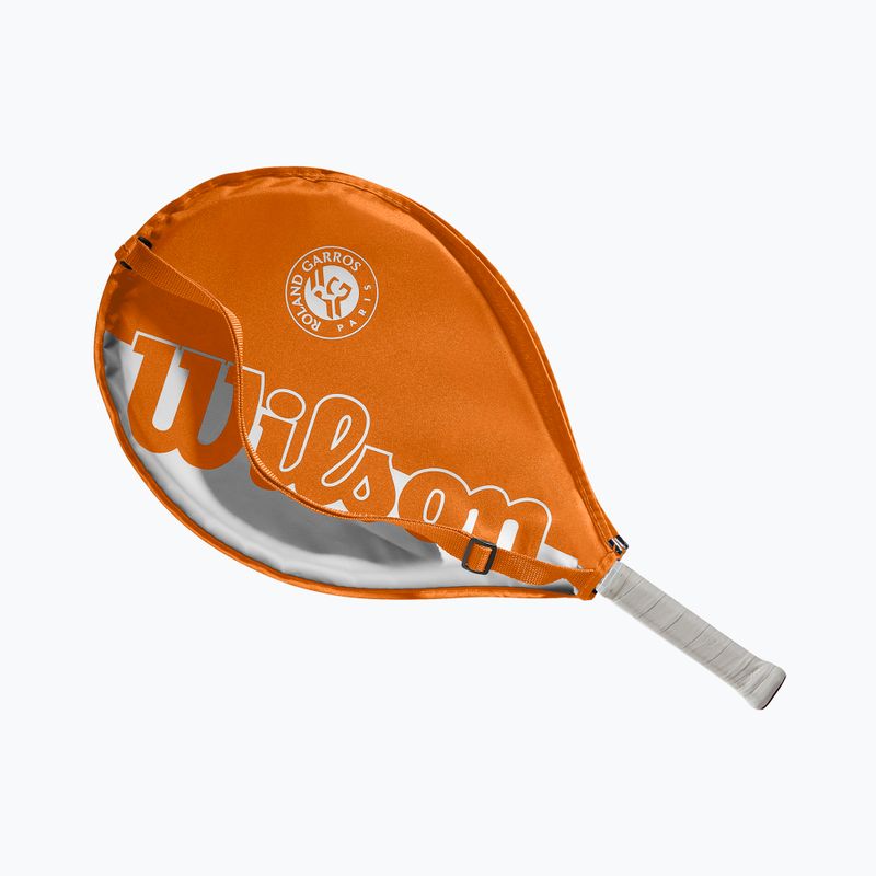 Детска тенис ракета Wilson Roland Garros Elite Jr 21 navy/orange 10