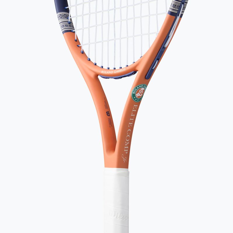 Детска тенис ракета Wilson Roland Garros Elite Comp Jr 26 navy/orange 4