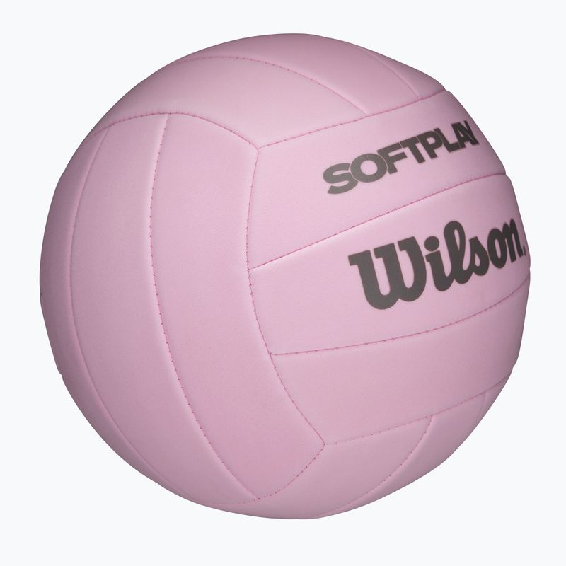 Волейболна топка Wilson Soft Play pink размер 5 2
