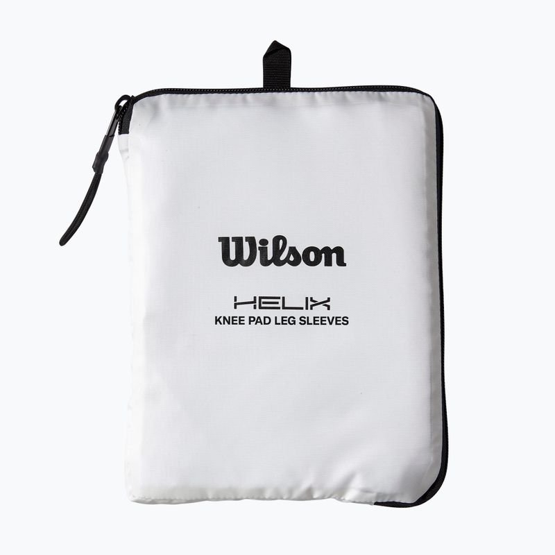 Волейболни наколенки Wilson Helix Knee Pad Leg Sleeve white 4
