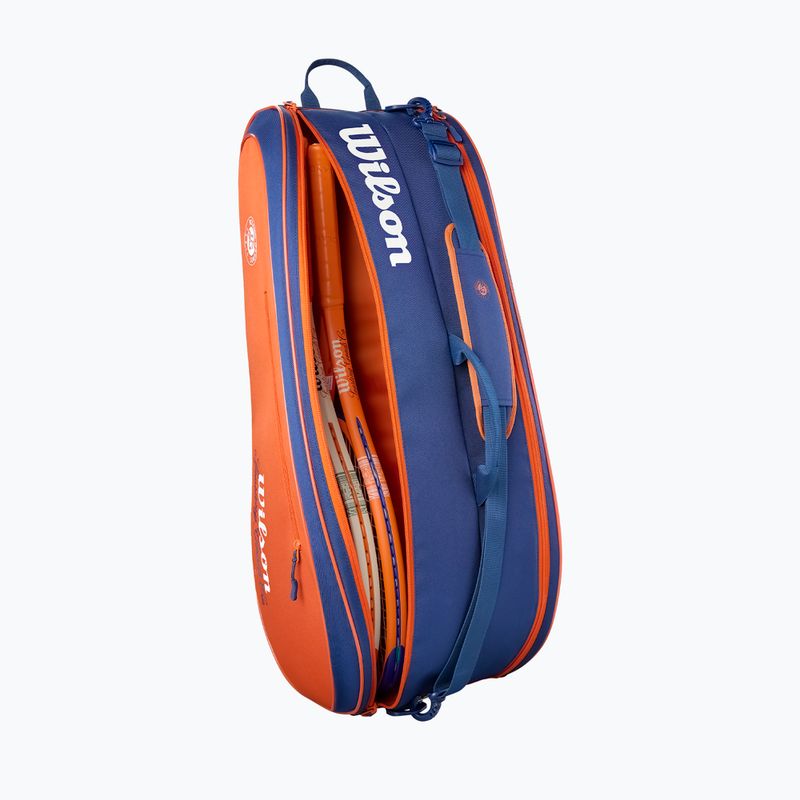 Чанта за тенис Wilson Roland Garros Team 6Pk 2026 clay/navy 4