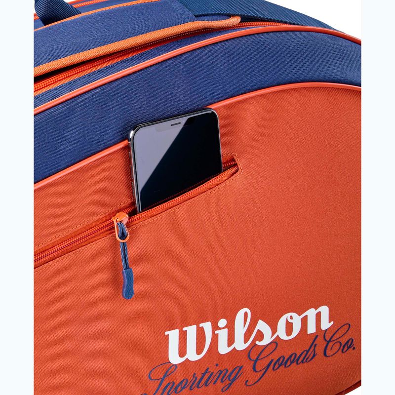 Чанта за тенис Wilson Roland Garros Team 6Pk 2026 clay/navy 7