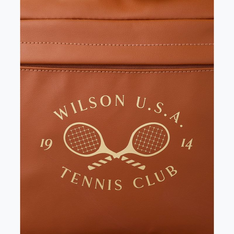Раница за тенис Wilson Heritage V2 cream/clay 8