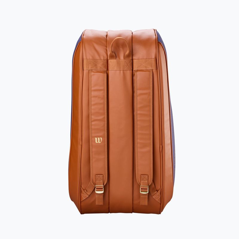 Чанта за тенис Wilson Heritage V2 12Pk cream/clay/navy 4