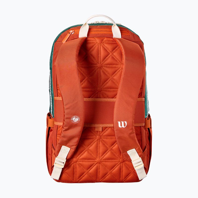 Раница за тенис Wilson Roland Garros 2026 cream/clay/green 2