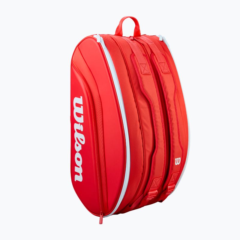 Чанта за падел Wilson Red Super Tour Padel 2026 red bag 3